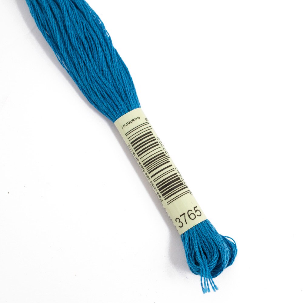 Sewing Supplies, Art & School, DMC, 6 strand, Embroidery floss, 50171, Very Dark Peacock Blue